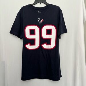 Nike Men's Navy Blue Graphic T-Shirt